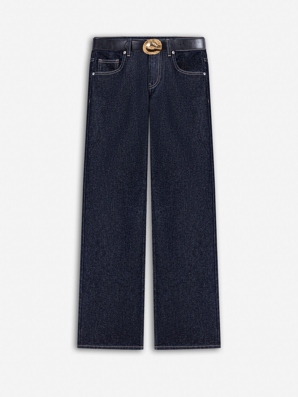 Nocturne Kemerli Jean Pantolon