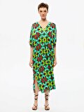 Nocturne Desenli Dökümlü Kaftan