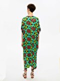 Nocturne Desenli Dökümlü Kaftan
