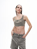 Nocturne Askılı Crop Top