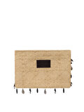 Nocturne Hasır Görünümlü Pouch Çanta