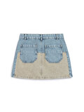 Nocturne Yıkama Efektli Mini Denim Etek
