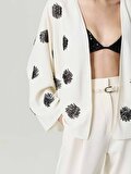Nocturne Nakış İşlemeli Kimono