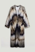 Nocturne Batik Desenli Maxi Elbise