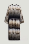 Nocturne Batik Desenli Maxi Elbise