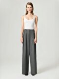 Nocturne Yüksek Bel Wide Leg Pantolon