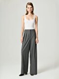 Nocturne Yüksek Bel Wide Leg Pantolon