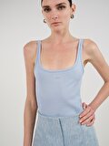 Nocturne Bisiklet Yaka Crop Top