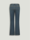 Nocturne Kemer Detaylı Denim Pantolon