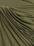 Nocturne Drape ve Burgu Detaylı Maxi Elbise