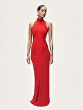 Nocturne Drape Detaylı  Maxi Elbise