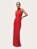 Nocturne Drape Detaylı  Maxi Elbise