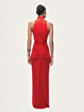 Nocturne Drape Detaylı  Maxi Elbise