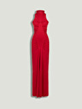 Nocturne Drape Detaylı  Maxi Elbise