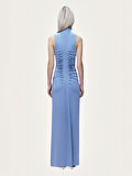 Nocturne Drape Detaylı  Maxi Elbise