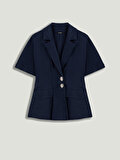 Nocturne Yarım Kollu Blazer Ceket