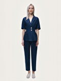 Nocturne Yarım Kollu Blazer Ceket