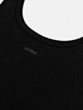 Nocturne Bisiklet Yaka Crop Top