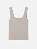 Nocturne Bisiklet Yaka Crop Top