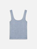 Nocturne Bisiklet Yaka Crop Top