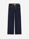 Nocturne Kemerli Jean Pantolon