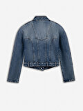 Nocturne Dik Yaka Denim Ceket