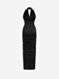 Nocturne Halter Yaka Maxi Elbise