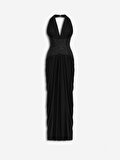 Nocturne Halter Yaka Maxi Elbise