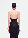 Nocturne Halter Yaka Maxi Elbise