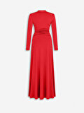 Nocturne Drapeli Maxi Elbise