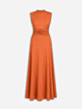 Nocturne Drapeli Maxi Elbise