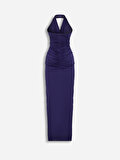 Nocturne Halter Yaka Maxi Elbise
