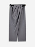 Nocturne Asimetrik Pile Detaylı Pantolon