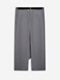 Nocturne Asimetrik Pile Detaylı Pantolon