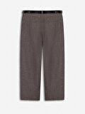 Nocturne Asimetrik Pile Detaylı Pantolon
