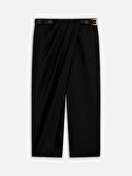 Nocturne Asimetrik Pile Detaylı Pantolon