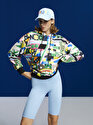 Desenli Oversize Sweatshirt