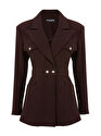 Vatkalı Kruvaze Blazer