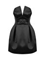 Straplez Mini Elbise