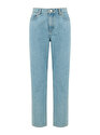 Yüksek Bel Mom Jean Pantolon
