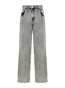 Taş Tasarımlı Boyfriend Jean