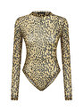 Leopar Desenli Body