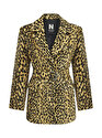 Leopar Desenli Ceket
