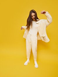 Kapitone Oversize Ceket