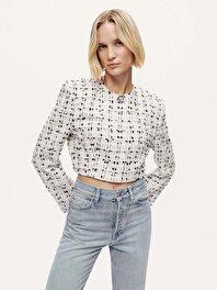 Vatkalı Tüvit Ceket