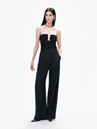 Drape Tasarımlı Crop Top