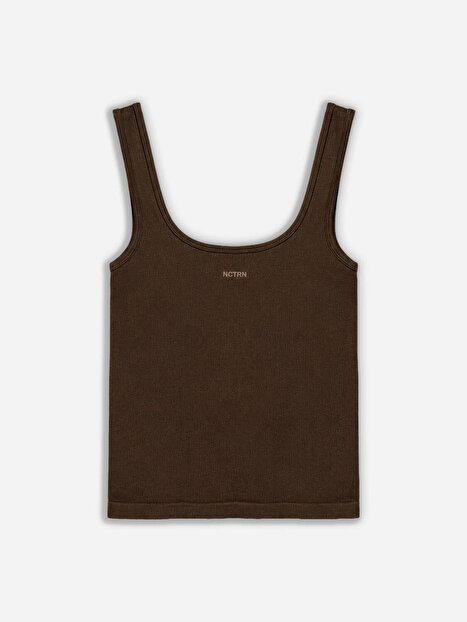 Bisiklet Yaka Crop Top