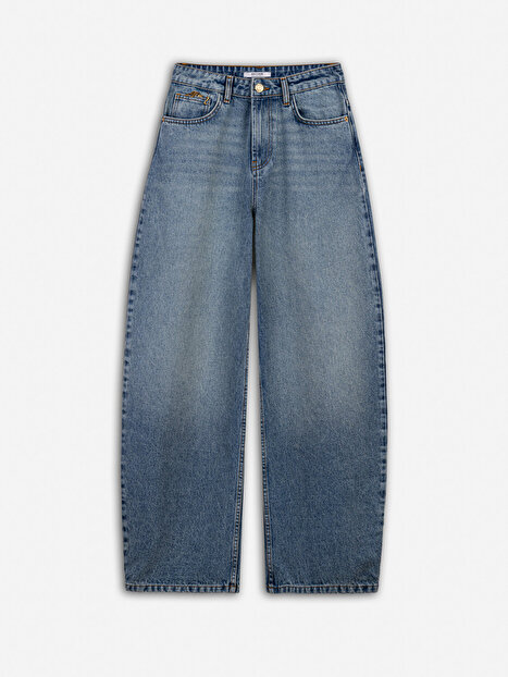 Balon Kesim Jean Pantolon