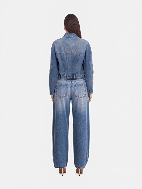 Balon Kesim Jean Pantolon