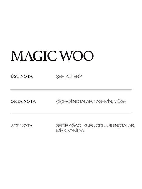 MAGIC WOO VII PARFÜM 50 ML